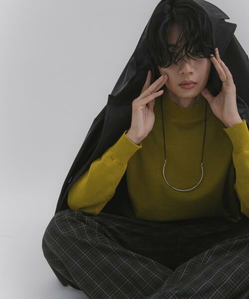 SENSE OF PLACE by URBAN RESEARCH / センスオブプレイス バイ アーバンリサーチ ニット・セーター | 『一部WEB限定カラー』『洗濯可/毛玉防止』ストレッチモックネックニット | 詳細23