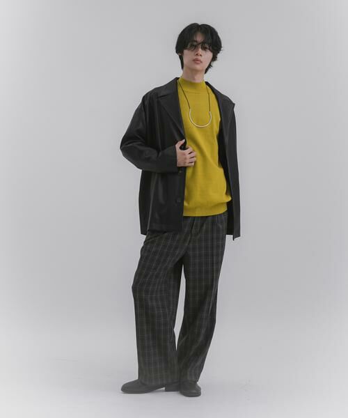 SENSE OF PLACE by URBAN RESEARCH / センスオブプレイス バイ アーバンリサーチ ニット・セーター | 『一部WEB限定カラー』『洗濯可/毛玉防止』ストレッチモックネックニット | 詳細24