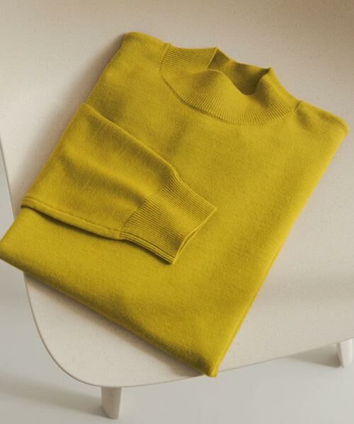 SENSE OF PLACE by URBAN RESEARCH / センスオブプレイス バイ アーバンリサーチ ニット・セーター | 『一部WEB限定カラー』『洗濯可/毛玉防止』ストレッチモックネックニット | 詳細27