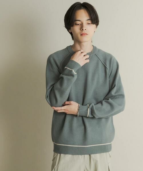 SENSE OF PLACE by URBAN RESEARCH / センスオブプレイス バイ アーバンリサーチ ニット・セーター | 『一部WEB限定カラー』『洗濯可/毛玉防止』ストレッチハイショクラインニット | 詳細1