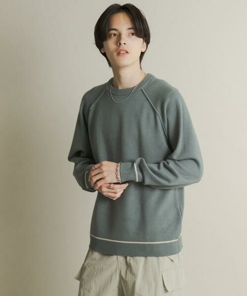SENSE OF PLACE by URBAN RESEARCH / センスオブプレイス バイ アーバンリサーチ ニット・セーター | 『一部WEB限定カラー』『洗濯可/毛玉防止』ストレッチハイショクラインニット | 詳細3