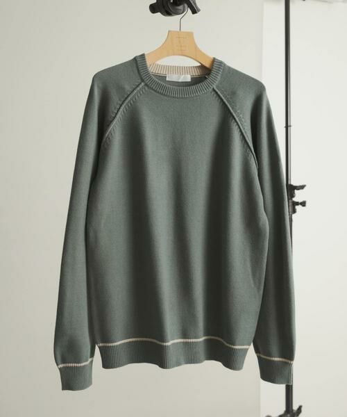 SENSE OF PLACE by URBAN RESEARCH / センスオブプレイス バイ アーバンリサーチ ニット・セーター | 『一部WEB限定カラー』『洗濯可/毛玉防止』ストレッチハイショクラインニット | 詳細7