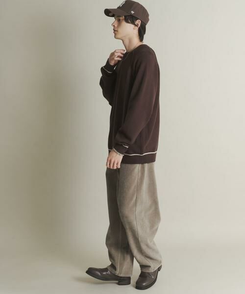 SENSE OF PLACE by URBAN RESEARCH / センスオブプレイス バイ アーバンリサーチ ニット・セーター | 『一部WEB限定カラー』『洗濯可/毛玉防止』ストレッチハイショクラインニット | 詳細16