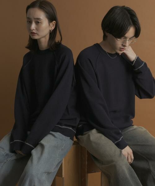 SENSE OF PLACE by URBAN RESEARCH / センスオブプレイス バイ アーバンリサーチ ニット・セーター | 『一部WEB限定カラー』『洗濯可/毛玉防止』ストレッチハイショクラインニット | 詳細20