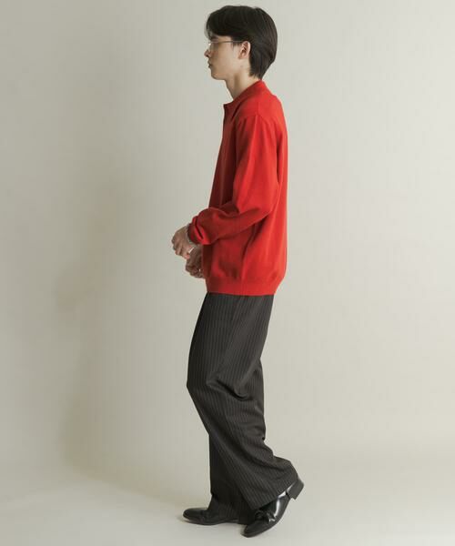 SENSE OF PLACE by URBAN RESEARCH / センスオブプレイス バイ アーバンリサーチ ニット・セーター | 『一部WEB限定カラー』『洗濯可/毛玉防止』ストレッチニットポロシャツ | 詳細8