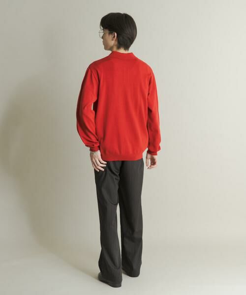 SENSE OF PLACE by URBAN RESEARCH / センスオブプレイス バイ アーバンリサーチ ニット・セーター | 『一部WEB限定カラー』『洗濯可/毛玉防止』ストレッチニットポロシャツ | 詳細9