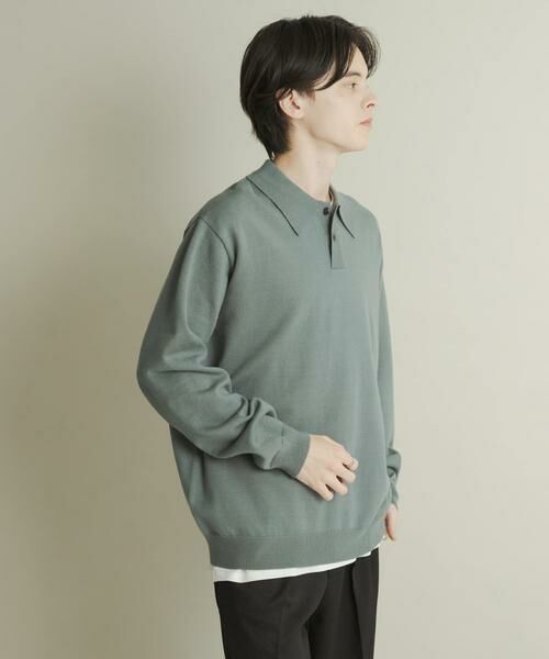 SENSE OF PLACE by URBAN RESEARCH / センスオブプレイス バイ アーバンリサーチ ニット・セーター | 『一部WEB限定カラー』『洗濯可/毛玉防止』ストレッチニットポロシャツ | 詳細19