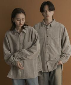 SENSE OF PLACE by URBAN RESEARCH / センスオブプレイス バイ アーバンリサーチ シャツ・ブラウス | ウォッシュドコーデュロイロングスリーブシャツ