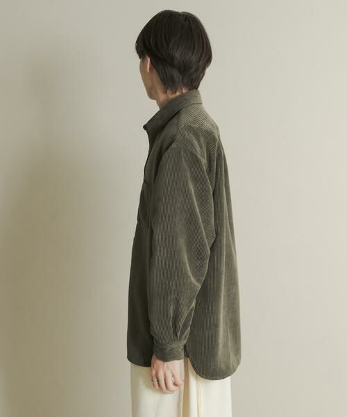 SENSE OF PLACE by URBAN RESEARCH / センスオブプレイス バイ アーバンリサーチ シャツ・ブラウス | ウォッシュドコーデュロイロングスリーブシャツ | 詳細10