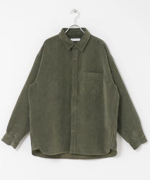 SENSE OF PLACE by URBAN RESEARCH / センスオブプレイス バイ アーバンリサーチ シャツ・ブラウス | ウォッシュドコーデュロイロングスリーブシャツ | 詳細12