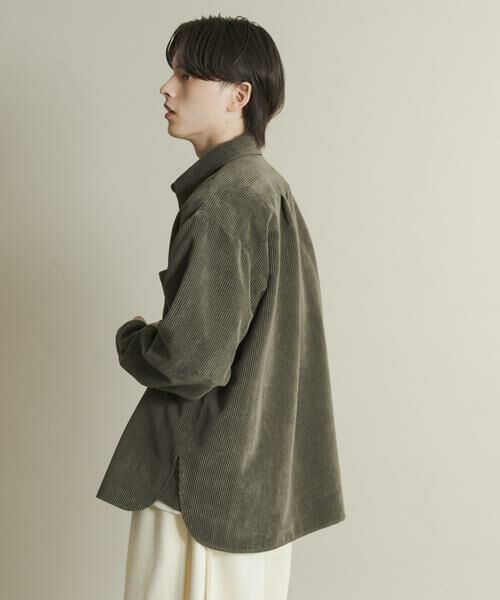 SENSE OF PLACE by URBAN RESEARCH / センスオブプレイス バイ アーバンリサーチ シャツ・ブラウス | ウォッシュドコーデュロイロングスリーブシャツ | 詳細3