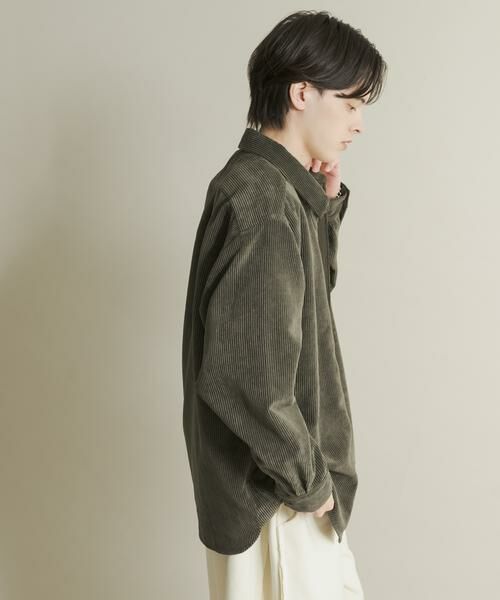 SENSE OF PLACE by URBAN RESEARCH / センスオブプレイス バイ アーバンリサーチ シャツ・ブラウス | ウォッシュドコーデュロイロングスリーブシャツ | 詳細4