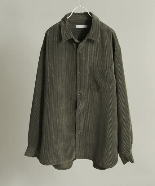 SENSE OF PLACE by URBAN RESEARCH / センスオブプレイス バイ アーバンリサーチ シャツ・ブラウス | ウォッシュドコーデュロイロングスリーブシャツ | 詳細8