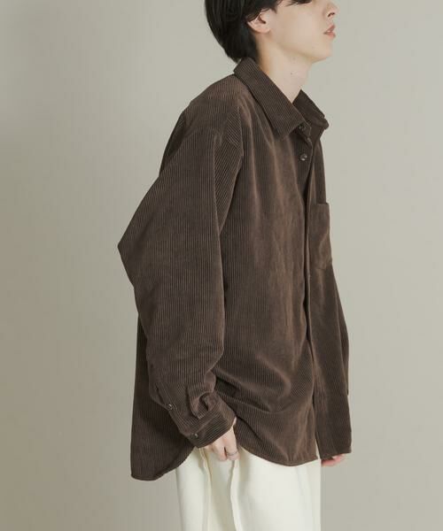 SENSE OF PLACE by URBAN RESEARCH / センスオブプレイス バイ アーバンリサーチ シャツ・ブラウス | ウォッシュドコーデュロイロングスリーブシャツ | 詳細17