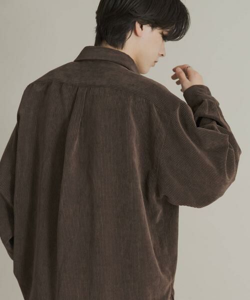 SENSE OF PLACE by URBAN RESEARCH / センスオブプレイス バイ アーバンリサーチ シャツ・ブラウス | ウォッシュドコーデュロイロングスリーブシャツ | 詳細18
