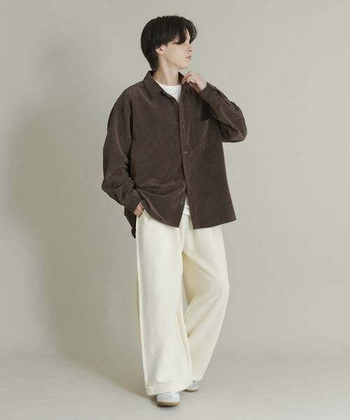 SENSE OF PLACE by URBAN RESEARCH / センスオブプレイス バイ アーバンリサーチ シャツ・ブラウス | ウォッシュドコーデュロイロングスリーブシャツ | 詳細19