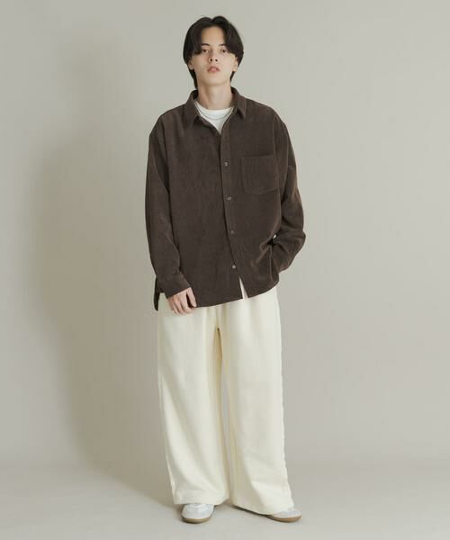 SENSE OF PLACE by URBAN RESEARCH / センスオブプレイス バイ アーバンリサーチ シャツ・ブラウス | ウォッシュドコーデュロイロングスリーブシャツ | 詳細20