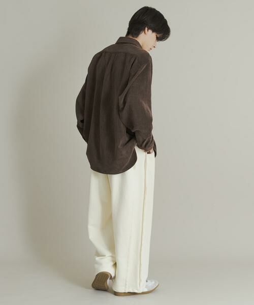 SENSE OF PLACE by URBAN RESEARCH / センスオブプレイス バイ アーバンリサーチ シャツ・ブラウス | ウォッシュドコーデュロイロングスリーブシャツ | 詳細21