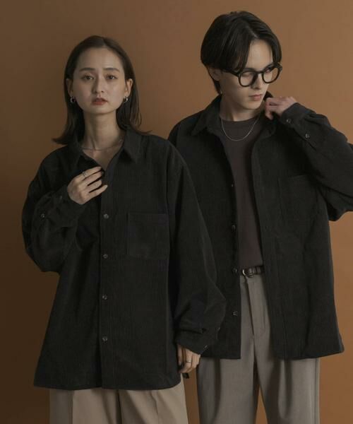 SENSE OF PLACE by URBAN RESEARCH / センスオブプレイス バイ アーバンリサーチ シャツ・ブラウス | ウォッシュドコーデュロイロングスリーブシャツ | 詳細24