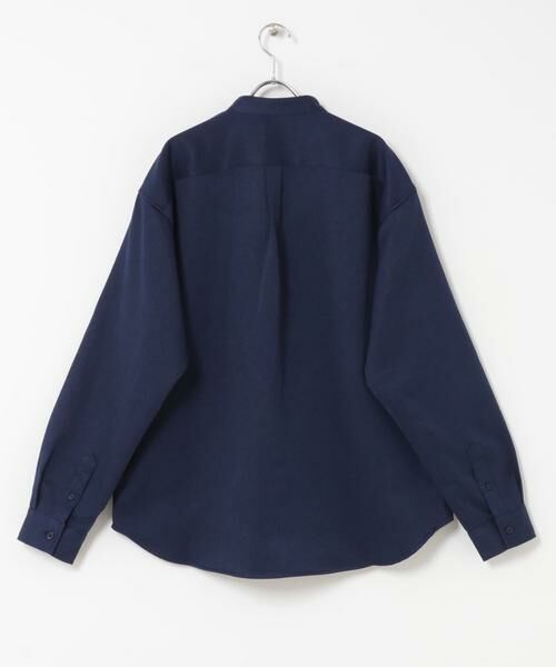 SENSE OF PLACE by URBAN RESEARCH / センスオブプレイス バイ アーバンリサーチ シャツ・ブラウス | ウールライクバンドカラールーズシャツ | 詳細12