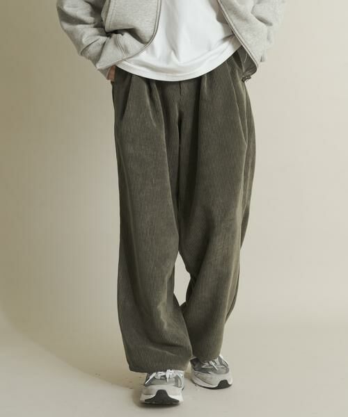 SENSE OF PLACE by URBAN RESEARCH / センスオブプレイス バイ アーバンリサーチ その他パンツ | ウォッシュドコーデュロイワイドパンツ | 詳細1