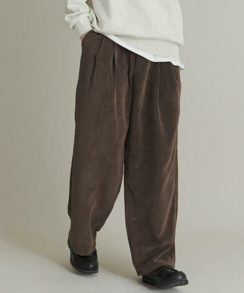 SENSE OF PLACE by URBAN RESEARCH / センスオブプレイス バイ アーバンリサーチ その他パンツ | ウォッシュドコーデュロイワイドパンツ | 詳細17