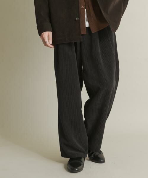 SENSE OF PLACE by URBAN RESEARCH / センスオブプレイス バイ アーバンリサーチ その他パンツ | ウォッシュドコーデュロイワイドパンツ | 詳細24