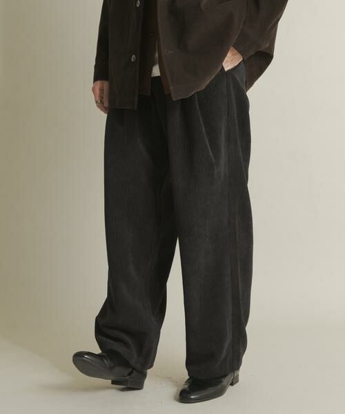 SENSE OF PLACE by URBAN RESEARCH / センスオブプレイス バイ アーバンリサーチ その他パンツ | ウォッシュドコーデュロイワイドパンツ | 詳細25