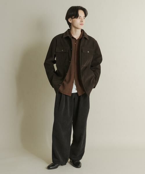 SENSE OF PLACE by URBAN RESEARCH / センスオブプレイス バイ アーバンリサーチ その他パンツ | ウォッシュドコーデュロイワイドパンツ | 詳細30