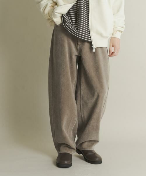 SENSE OF PLACE by URBAN RESEARCH / センスオブプレイス バイ アーバンリサーチ その他パンツ | ヴィンテージツイルカーブパンツ | 詳細6