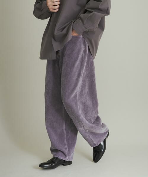 SENSE OF PLACE by URBAN RESEARCH / センスオブプレイス バイ アーバンリサーチ その他パンツ | ヴィンテージツイルカーブパンツ | 詳細16