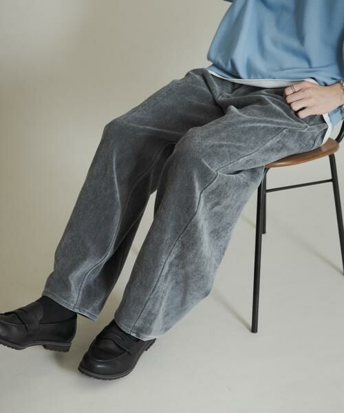 SENSE OF PLACE by URBAN RESEARCH / センスオブプレイス バイ アーバンリサーチ その他パンツ | ヴィンテージツイルカーブパンツ | 詳細22