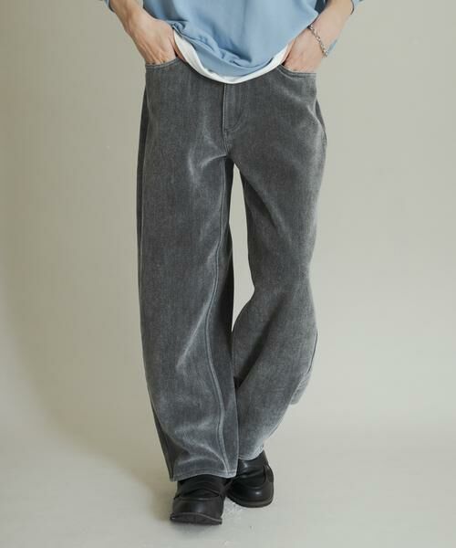 SENSE OF PLACE by URBAN RESEARCH / センスオブプレイス バイ アーバンリサーチ その他パンツ | ヴィンテージツイルカーブパンツ | 詳細26