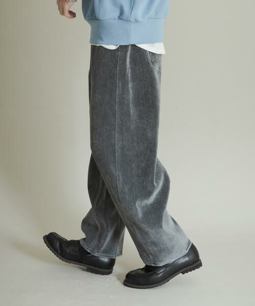 SENSE OF PLACE by URBAN RESEARCH / センスオブプレイス バイ アーバンリサーチ その他パンツ | ヴィンテージツイルカーブパンツ | 詳細28