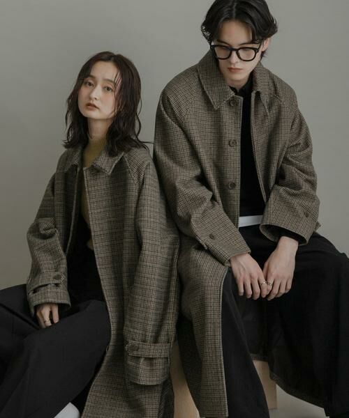 SENSE OF PLACE by URBAN RESEARCH / センスオブプレイス バイ アーバンリサーチ その他アウター | 『ユニセックス』バルマカーンルーズコート | 詳細20