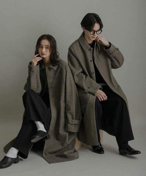 SENSE OF PLACE by URBAN RESEARCH / センスオブプレイス バイ アーバンリサーチ その他アウター | 『ユニセックス』バルマカーンルーズコート | 詳細23