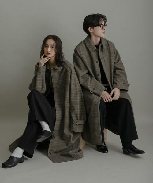 SENSE OF PLACE by URBAN RESEARCH / センスオブプレイス バイ アーバンリサーチ その他アウター | 『ユニセックス』バルマカーンルーズコート | 詳細24