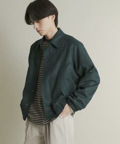 SENSE OF PLACE by URBAN RESEARCH / センスオブプレイス バイ アーバンリサーチ ブルゾン | ツイルスエードタッチZIPブルゾン