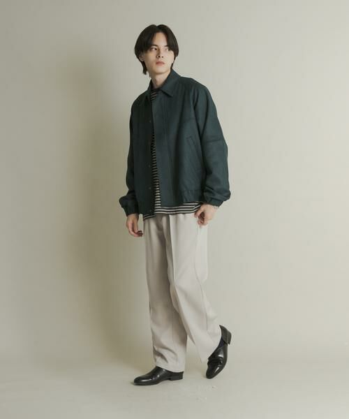 SENSE OF PLACE by URBAN RESEARCH / センスオブプレイス バイ アーバンリサーチ ブルゾン | ツイルスエードタッチZIPブルゾン | 詳細7