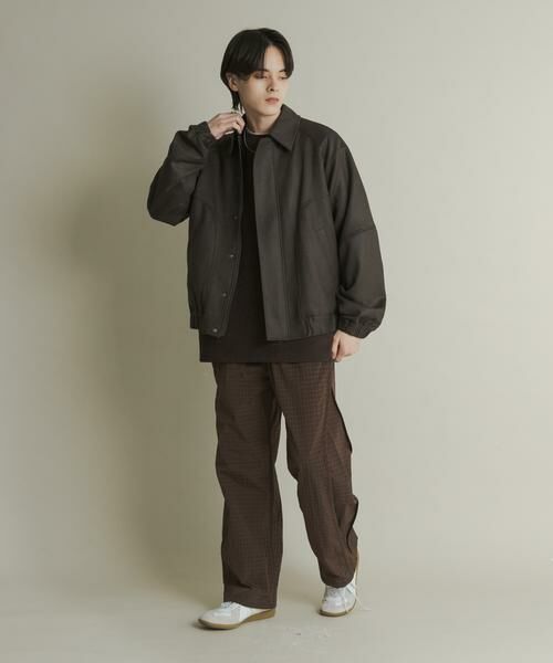 SENSE OF PLACE by URBAN RESEARCH / センスオブプレイス バイ アーバンリサーチ ブルゾン | ツイルスエードタッチZIPブルゾン | 詳細23