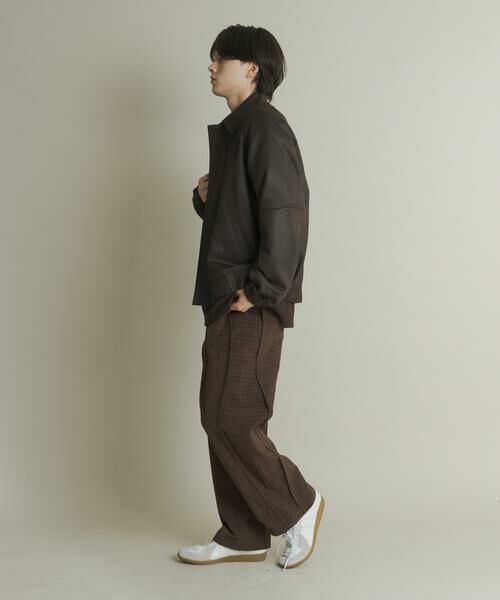 SENSE OF PLACE by URBAN RESEARCH / センスオブプレイス バイ アーバンリサーチ ブルゾン | ツイルスエードタッチZIPブルゾン | 詳細24