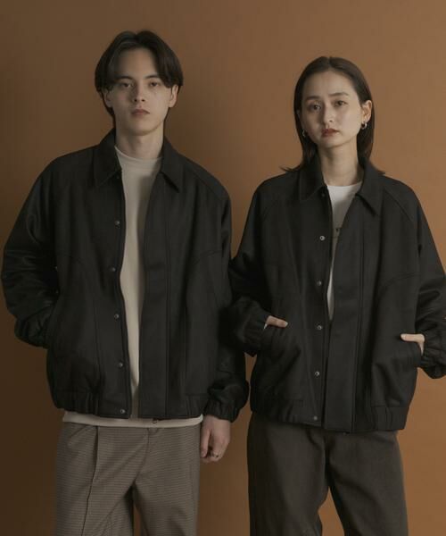 SENSE OF PLACE by URBAN RESEARCH / センスオブプレイス バイ アーバンリサーチ ブルゾン | ツイルスエードタッチZIPブルゾン | 詳細28