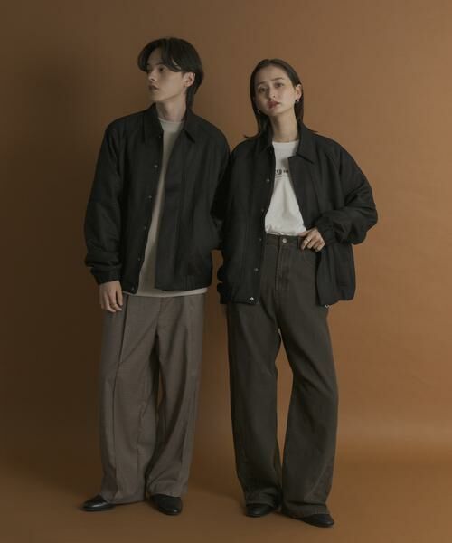 SENSE OF PLACE by URBAN RESEARCH / センスオブプレイス バイ アーバンリサーチ ブルゾン | ツイルスエードタッチZIPブルゾン | 詳細30