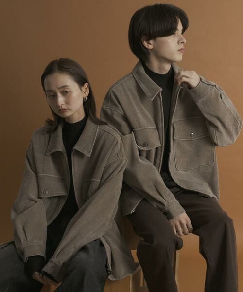 SENSE OF PLACE by URBAN RESEARCH / センスオブプレイス バイ アーバンリサーチ ブルゾン | ヴィンテージツイルZIPブルゾン | 詳細1