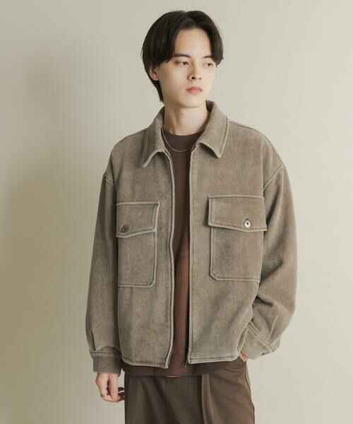 SENSE OF PLACE by URBAN RESEARCH / センスオブプレイス バイ アーバンリサーチ ブルゾン | ヴィンテージツイルZIPブルゾン | 詳細11