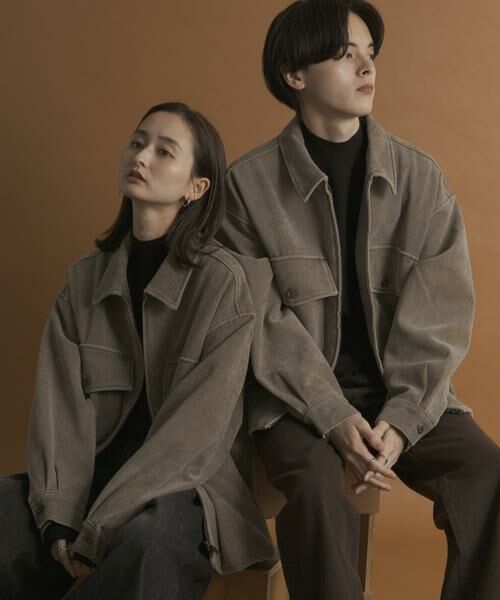 SENSE OF PLACE by URBAN RESEARCH / センスオブプレイス バイ アーバンリサーチ ブルゾン | ヴィンテージツイルZIPブルゾン | 詳細2