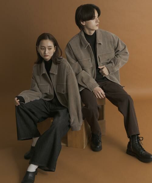 SENSE OF PLACE by URBAN RESEARCH / センスオブプレイス バイ アーバンリサーチ ブルゾン | ヴィンテージツイルZIPブルゾン | 詳細4