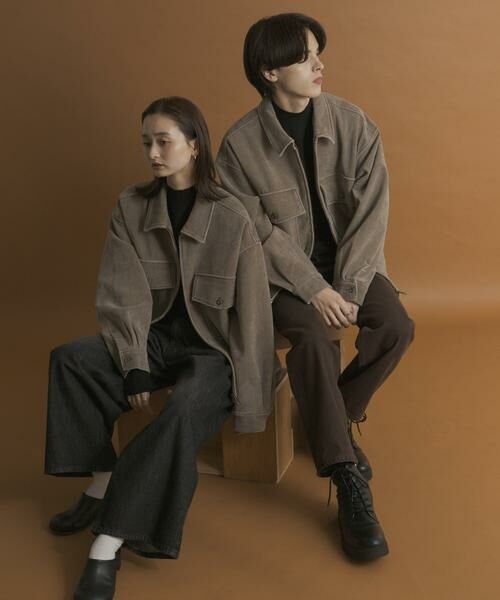 SENSE OF PLACE by URBAN RESEARCH / センスオブプレイス バイ アーバンリサーチ ブルゾン | ヴィンテージツイルZIPブルゾン | 詳細5