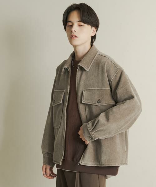 SENSE OF PLACE by URBAN RESEARCH / センスオブプレイス バイ アーバンリサーチ ブルゾン | ヴィンテージツイルZIPブルゾン | 詳細8