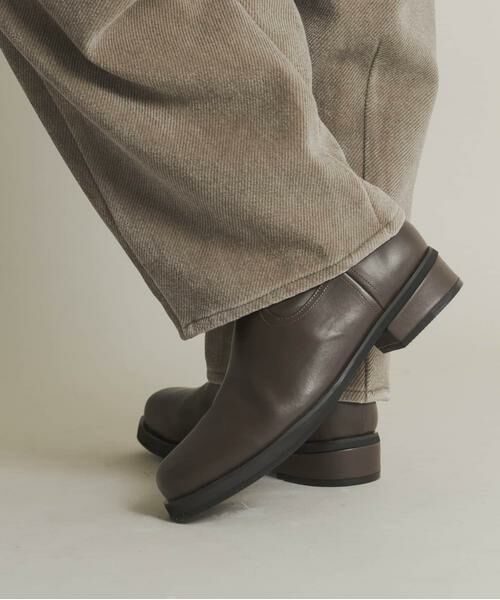 SENSE OF PLACE by URBAN RESEARCH / センスオブプレイス バイ アーバンリサーチ ブーツ（ショート丈） | ラウンドトゥサイドジップブーツ | 詳細5